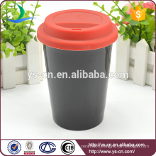 2015 Glazed double wall insulated mug without handle